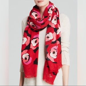 Kate Spade Floral Scarf